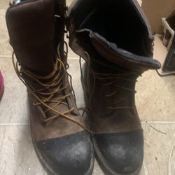 Red wing size 13 boots 