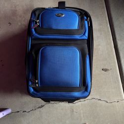 Free Blue Carry On Bag