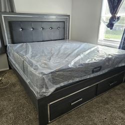 King Storage Bed Frame Special Ashley Furniture