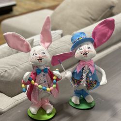 Annalee Easter bunny decor