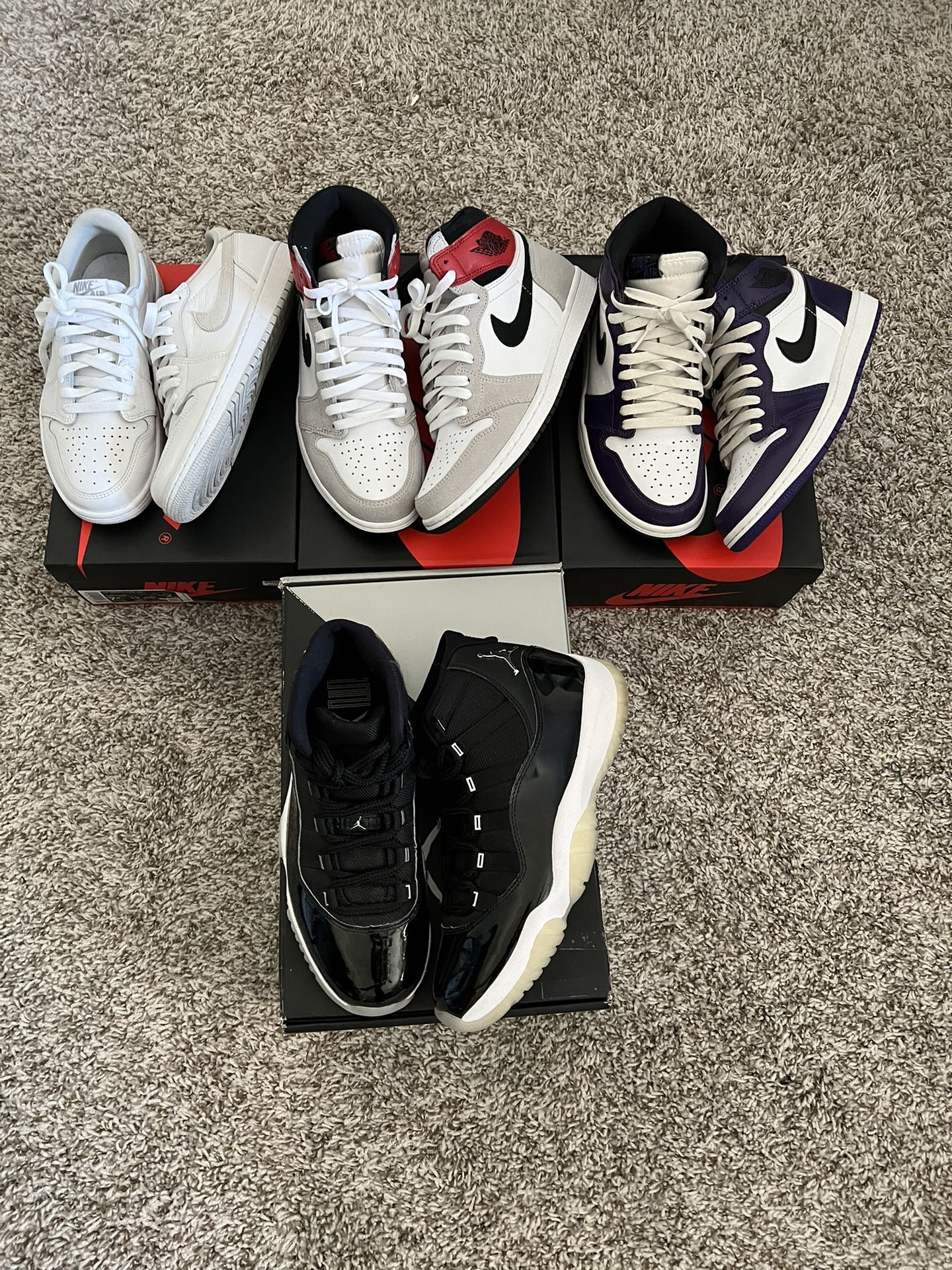 4 Pairs Of Jordan’s Used,All Products : American Fashion Style Bags On Sale