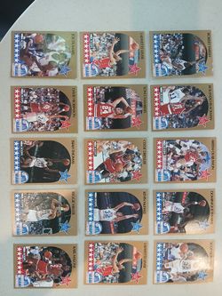 11 different NBA  ALL STAR IN MIAMI CARDS FROM 1990 DAVID ROBINSON,  KARL MALONE REGGIE MILLER n more