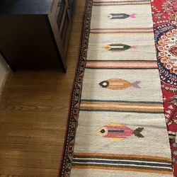 Marvelous Kilim Rug Runner 
