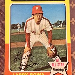 Vintage Philadelphia Phillies All Star Larry Bowa 🔥🔥