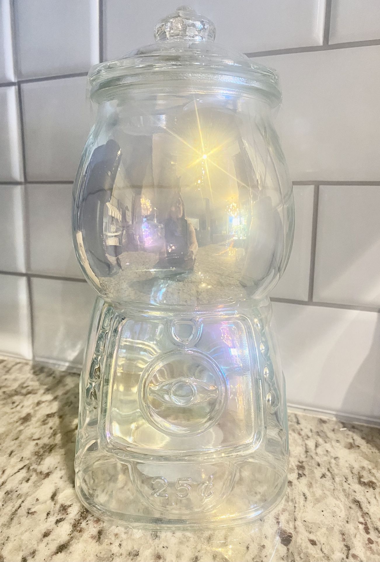 Glass Candy Jar