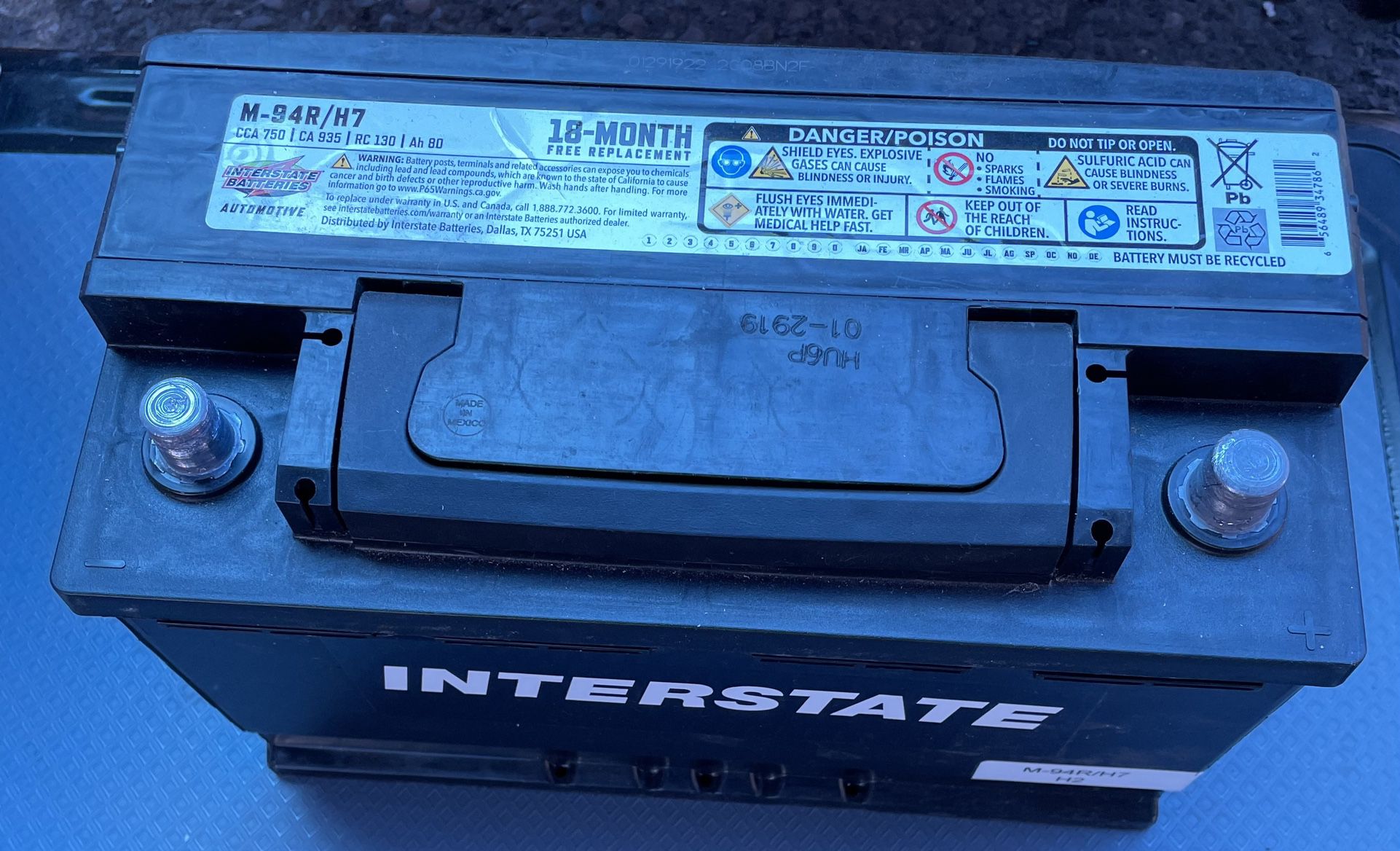 M-94R/H7 battery  Interstate Batteries