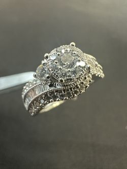 14 k White Gold
