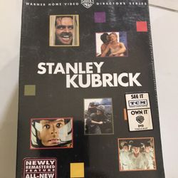 Warner Home Video Directors Series Stanley Kubrick DVDs The Shining, 2001, New