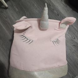 Unicorn basket for clothes