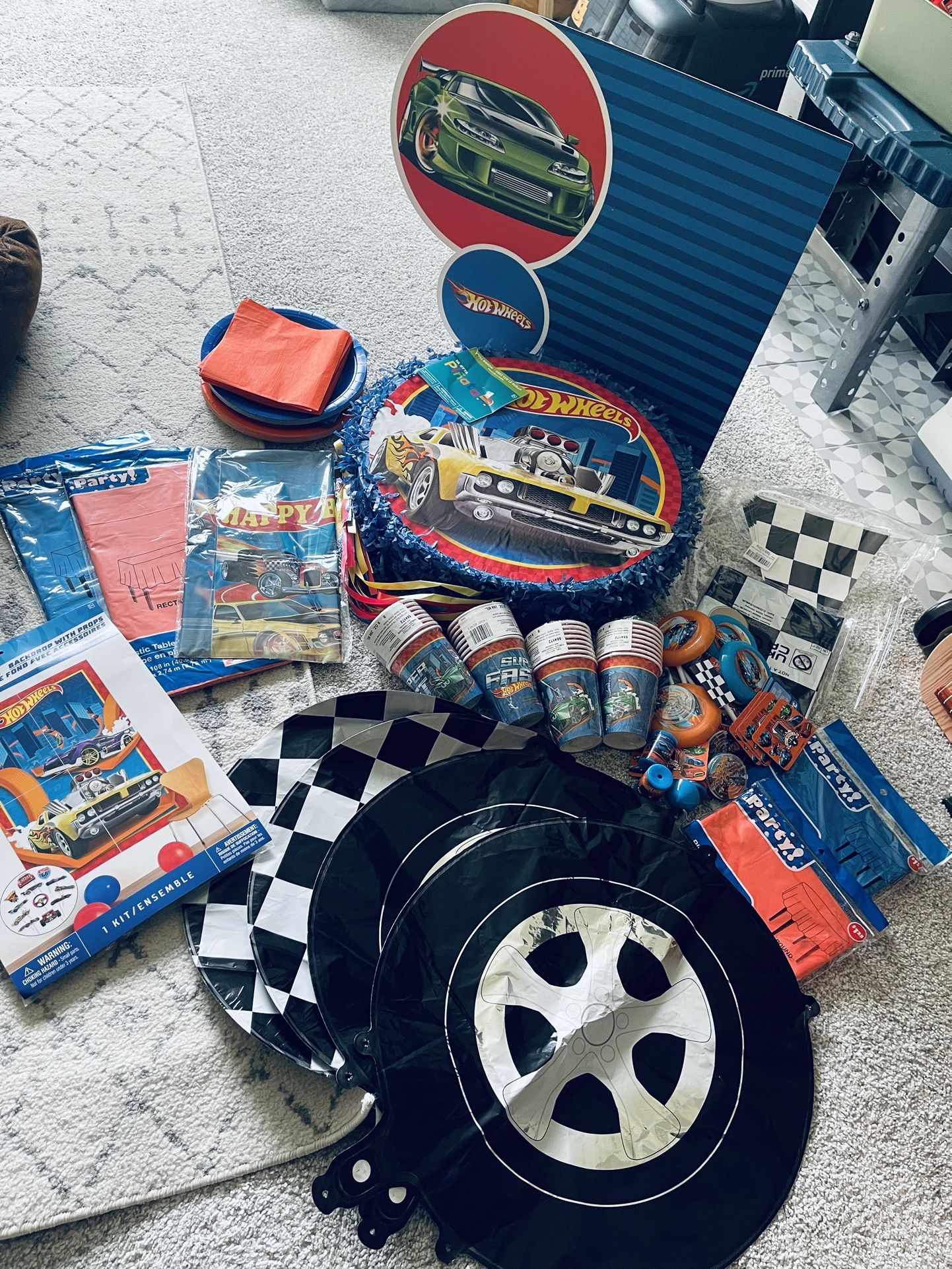 Hot Wheels Party Decoration