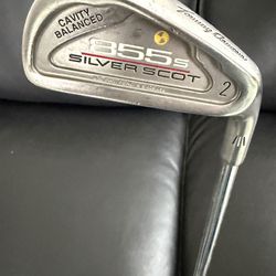 Tommy Armour Silver Scot 855s 18 Degree #2 Driving Iron Cavity Balanced Head with Tour Step Steel Shaft Stiff