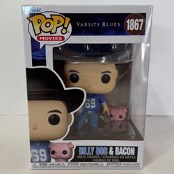 1867 Billy Bob & Bacon Funko Pop Movies Varsity Blues MIB