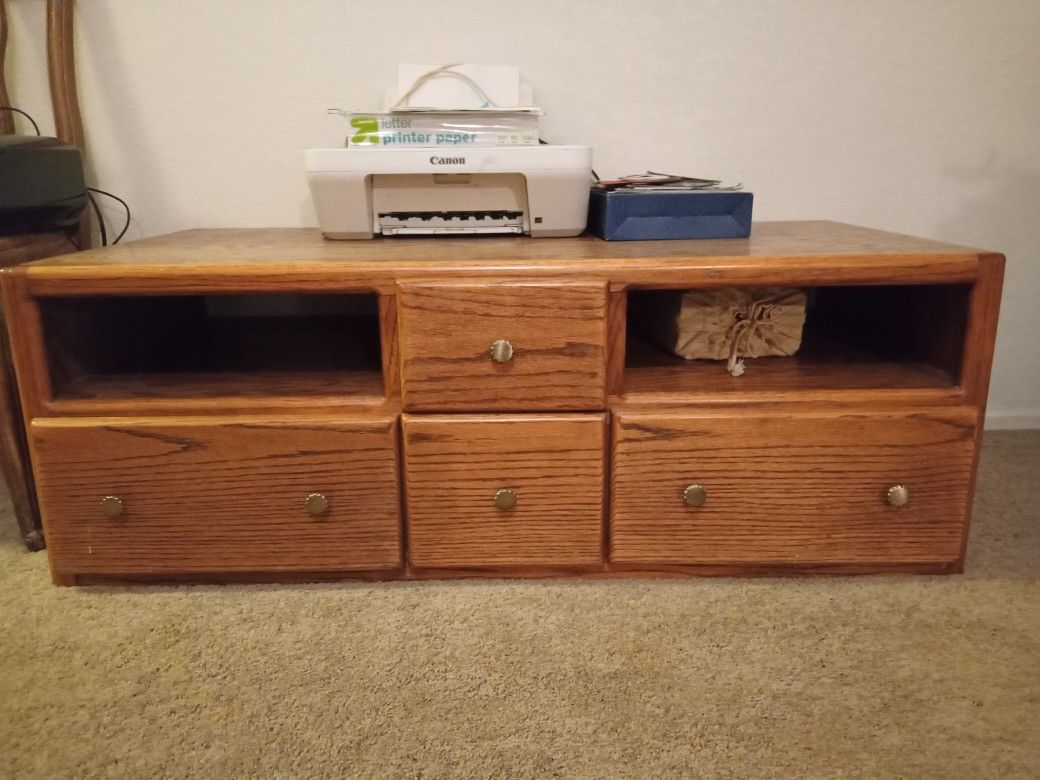 TV Stand with DVD and CD Storage