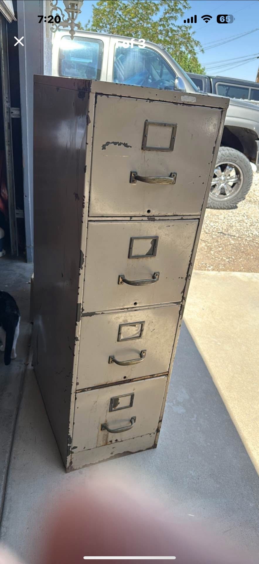 Vintage Filing Cabinet