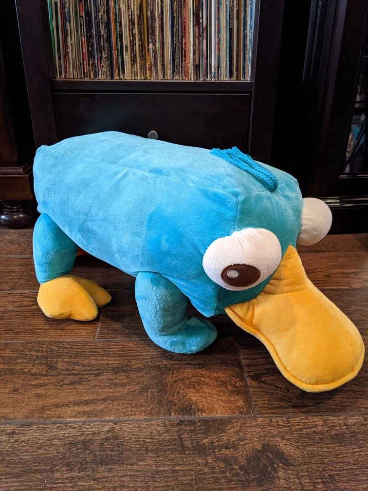 Giant Perry The Platypus Plush Plushie