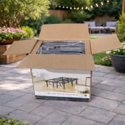 Mainstays 14" Fold Steel Platform Bed Frame, Twin