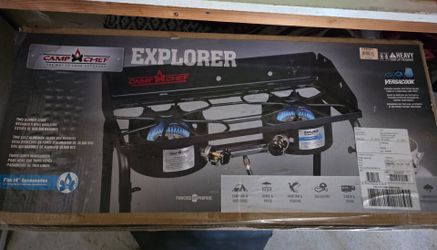 Camp Chef Explorer Two-Burner Propane Stove