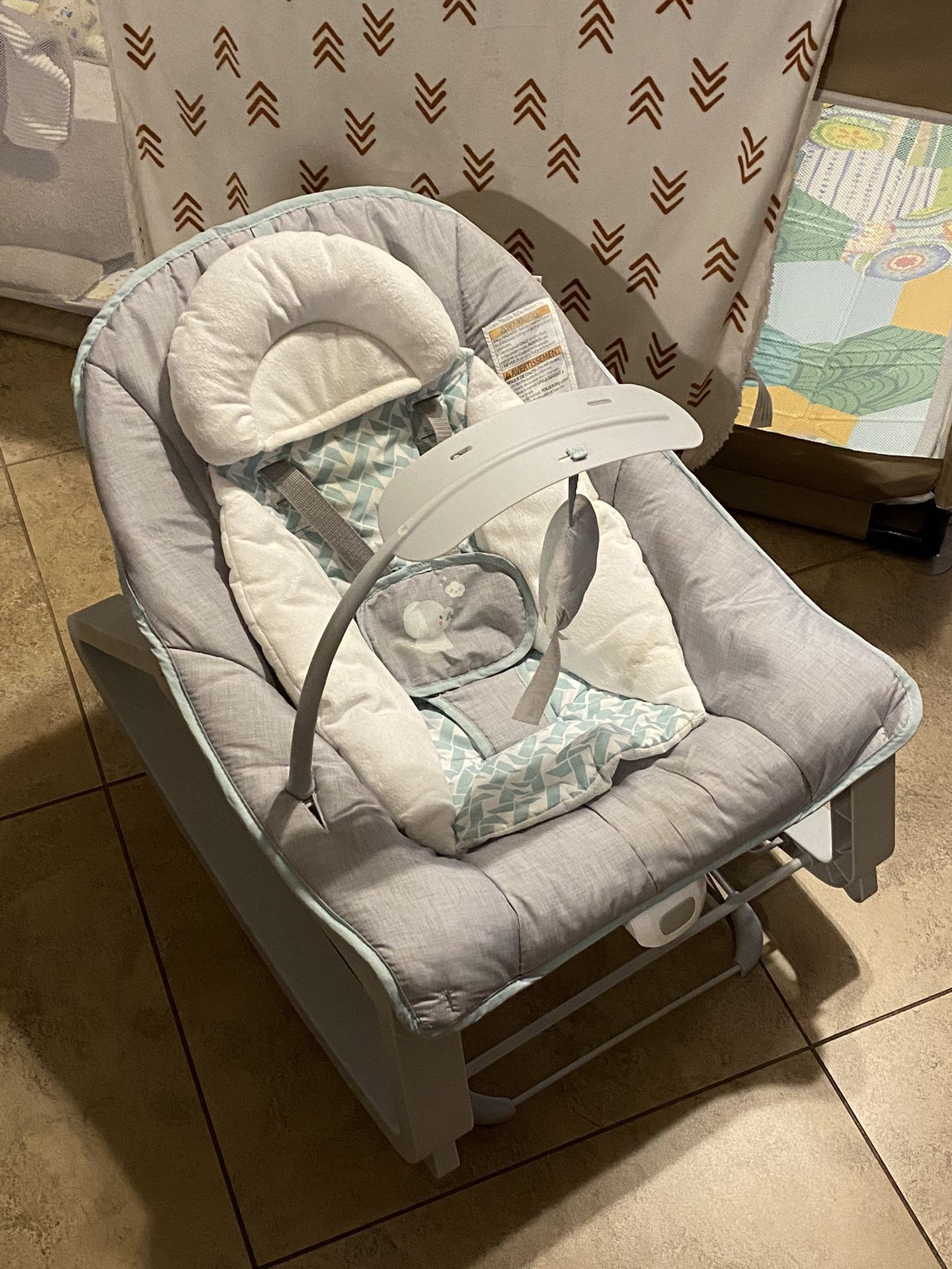 SooBaby Baby Swing for Infant Electric Bouncer for Baby Portable Swing