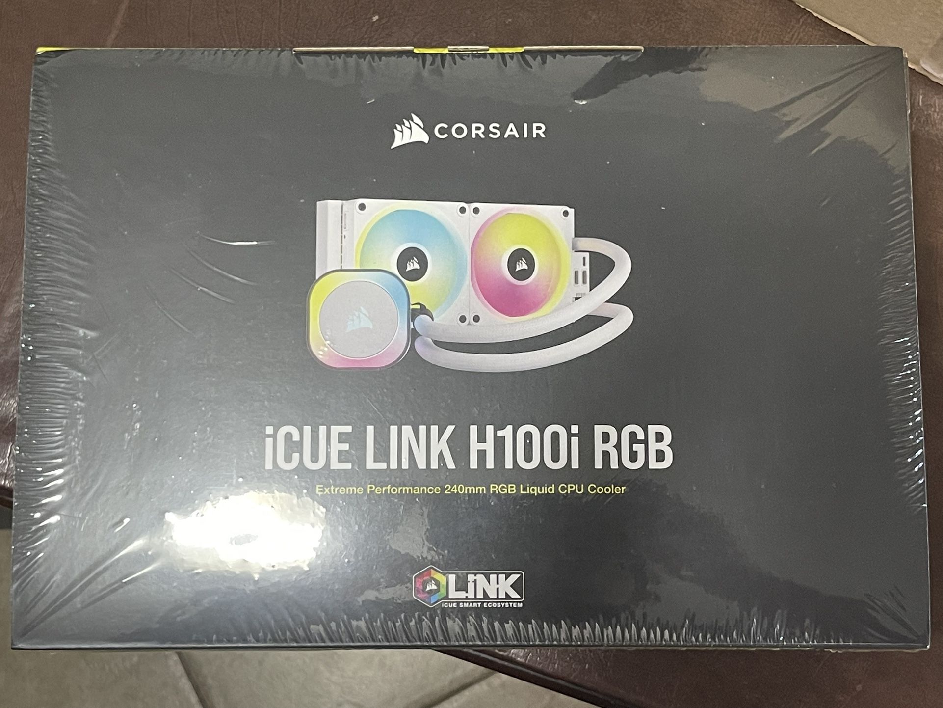 *NEW NEVER OPENED* White Corsair H100i 240mm iCUE LINK RGB