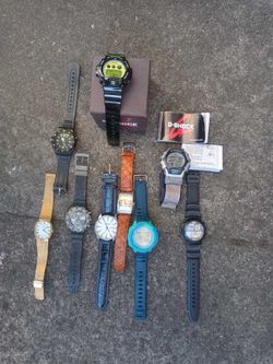 Various Watches with Brand new batteries installed
