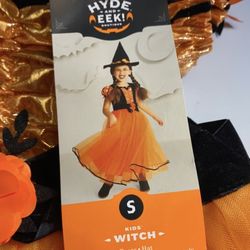Girls Size 6-7 NWT Witch Halloween Dress. No Accessories