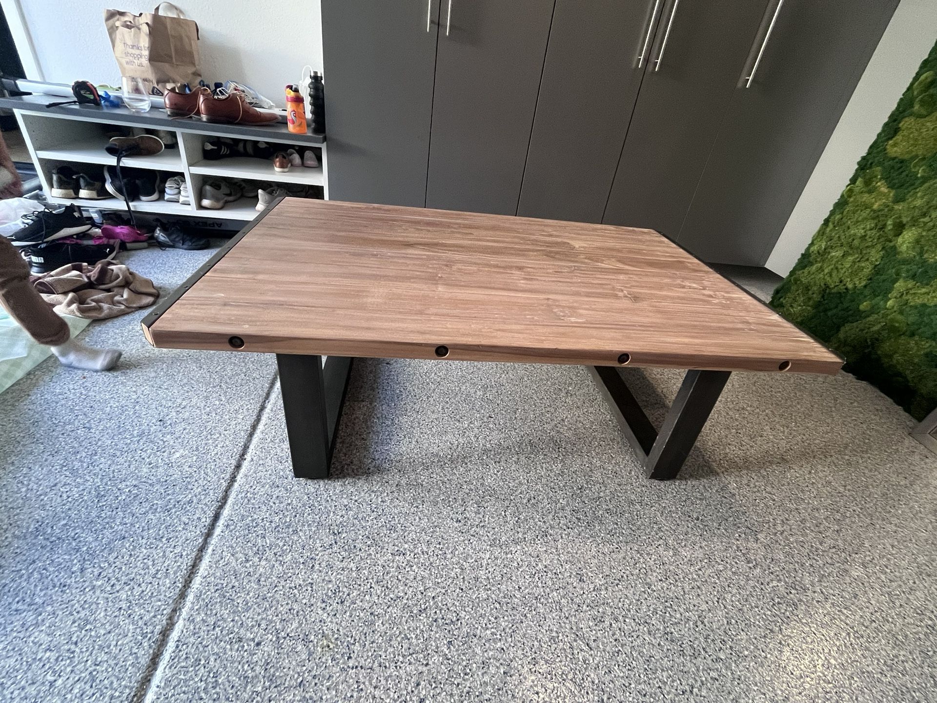 Pottery Barn “Big Daddy Teak” Coffee Table 