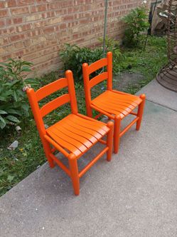Wooden Handcrafted Kids  Chairs