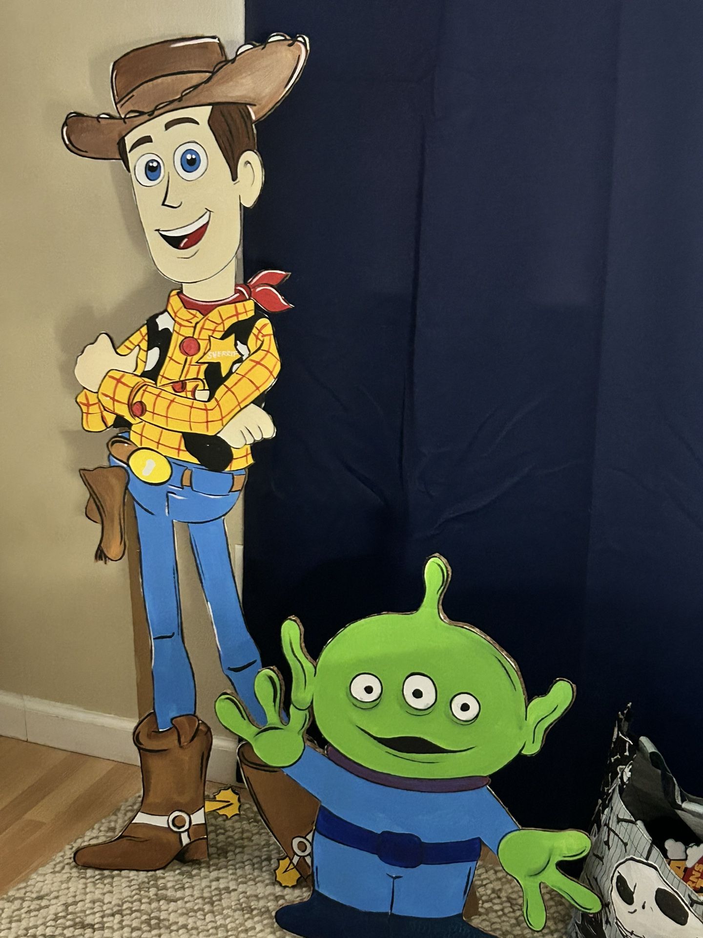 Custom Hand Painted Cutouts -Toy Story
