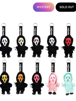 Ghost Face Mystery Vinyl plush bag  clip chrome rare confirmed!