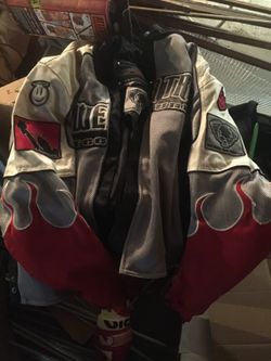 Slightly used motorcycle jacket. No rips