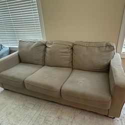 3 seater couch, 86 inches wide
