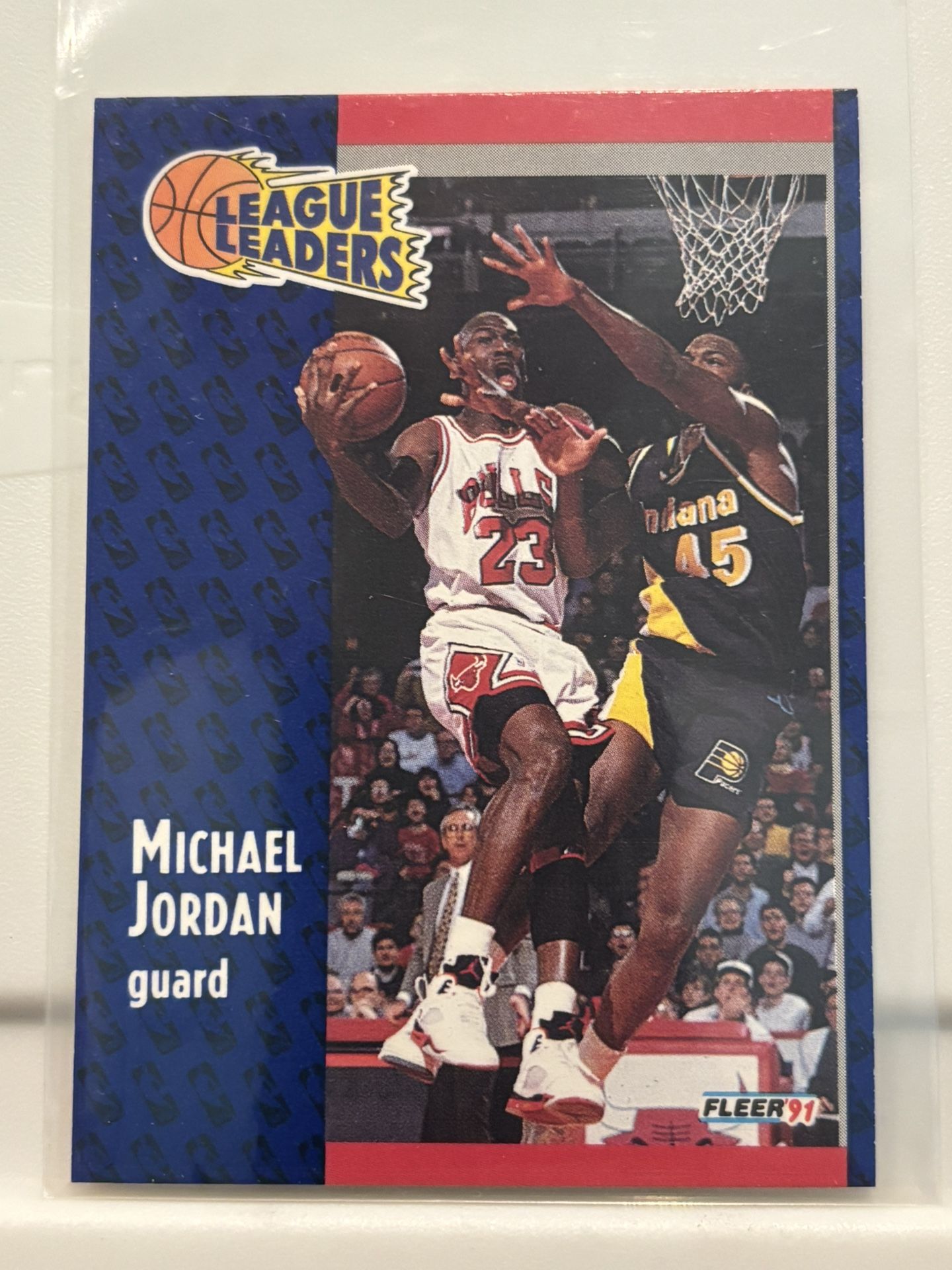 MJ Michael Jordan 1991 Fleer #220
