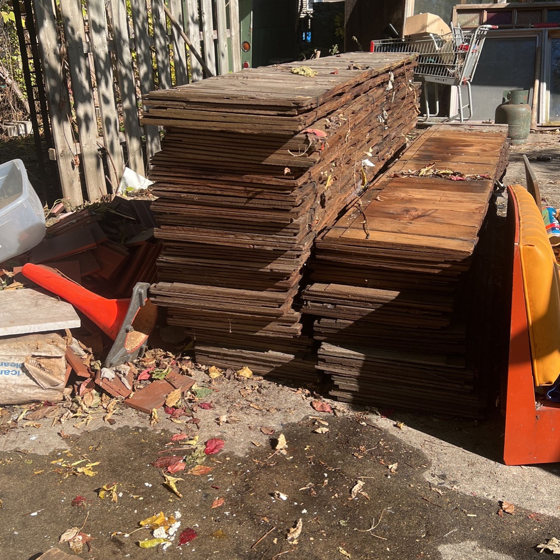 Wood Siding 11 Bundles - Make A Offer 