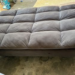Brown Futon Sofa 