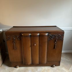 Antique Cabinet Hutch 