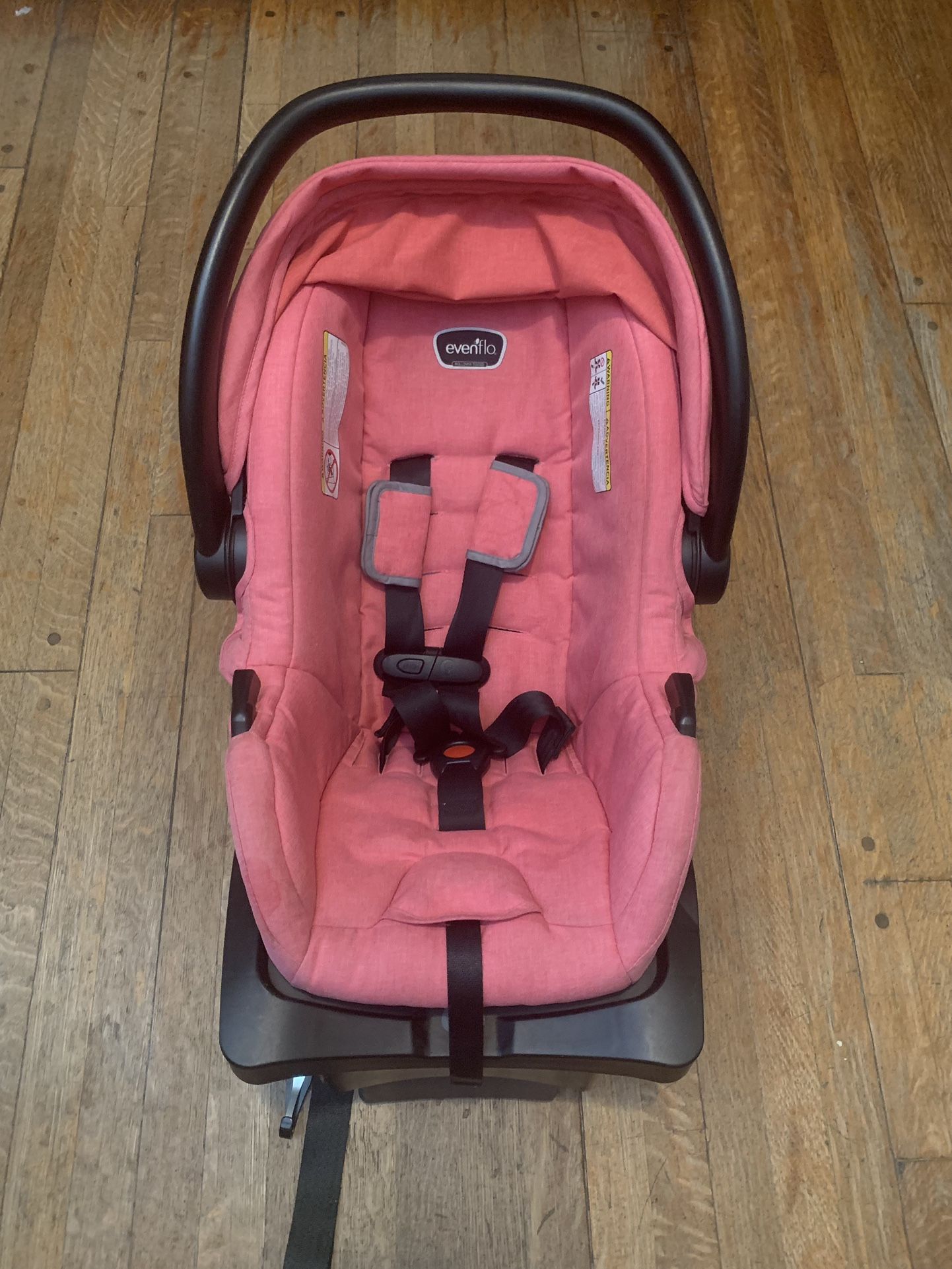 Evenflo Omni LiteMax Sport Rear-Facing Infant Car Seat (Brizo Pink)