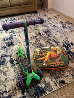Teenage Mutant Ninja Turtles Kids Scooter and Jurassic World Rolling Board