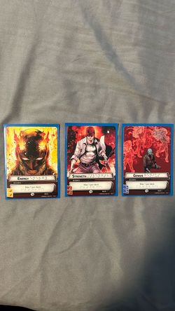 Marvel champions gen con exclusive daredevil braille promo cards