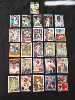 Philadelphia Phillies Baseball Card Lot – 26 Cards Vintage & Modern