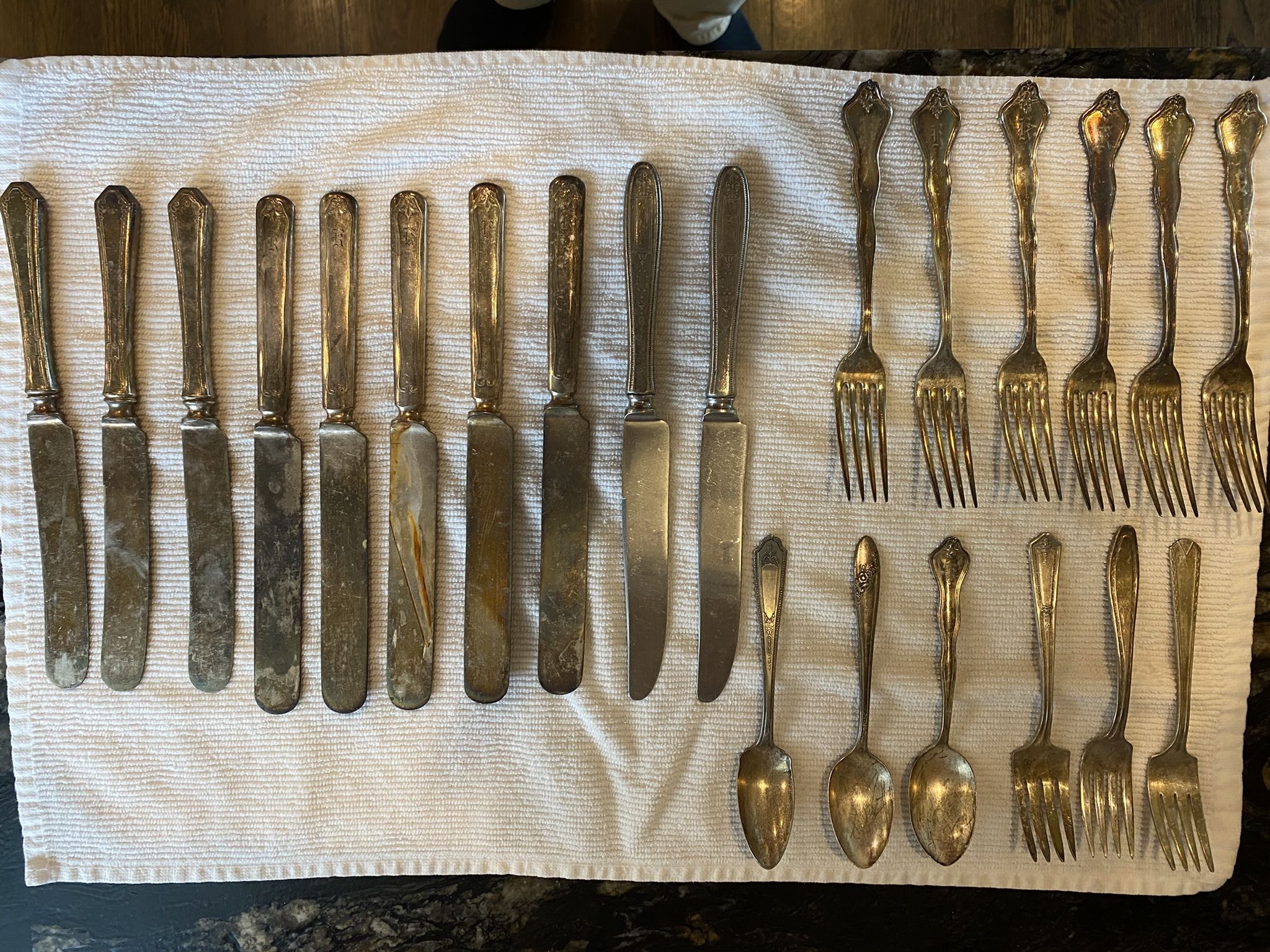 Vintage Silver Plated Silverware
