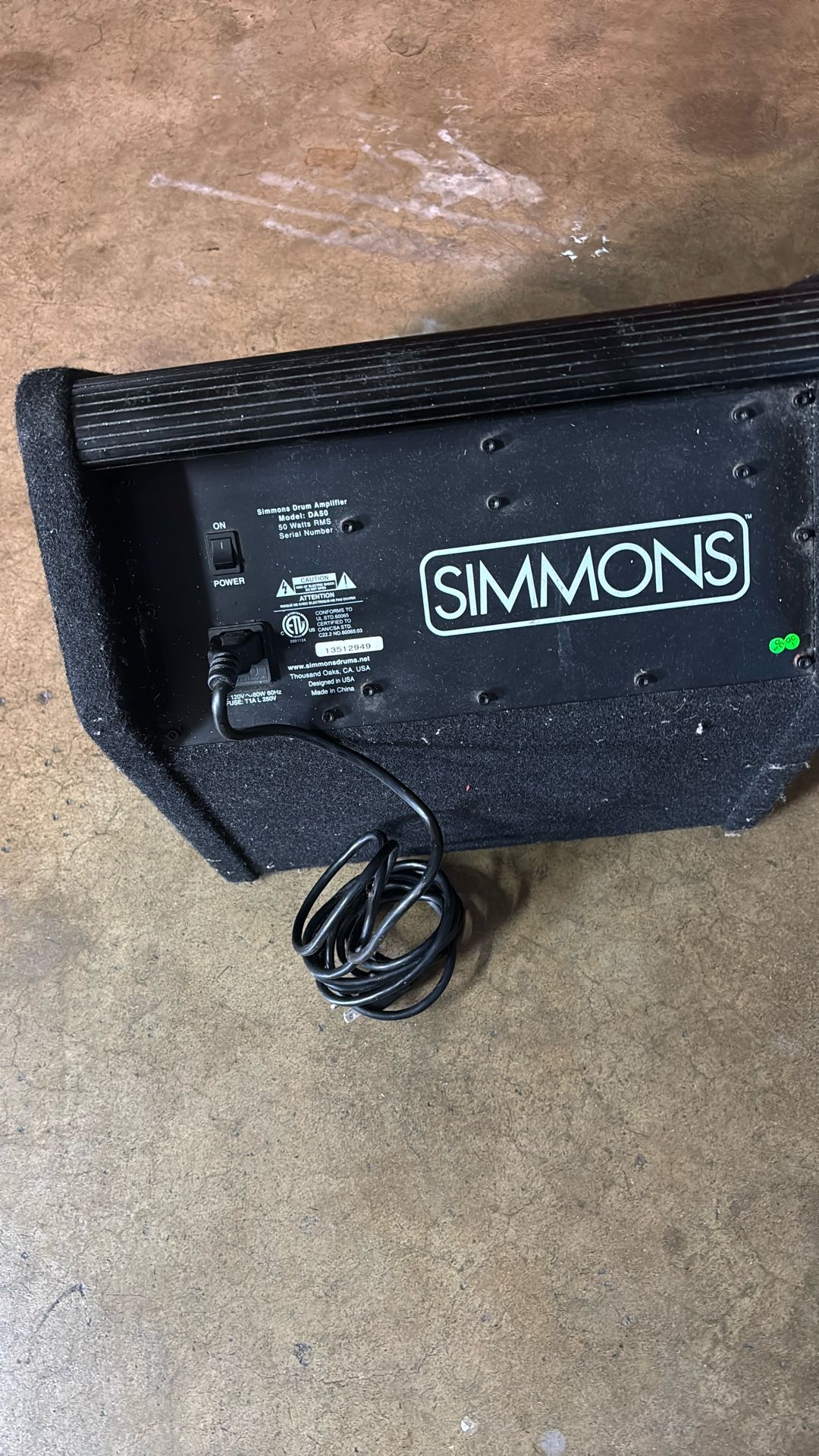 Electric Drum Set Amplifiers 