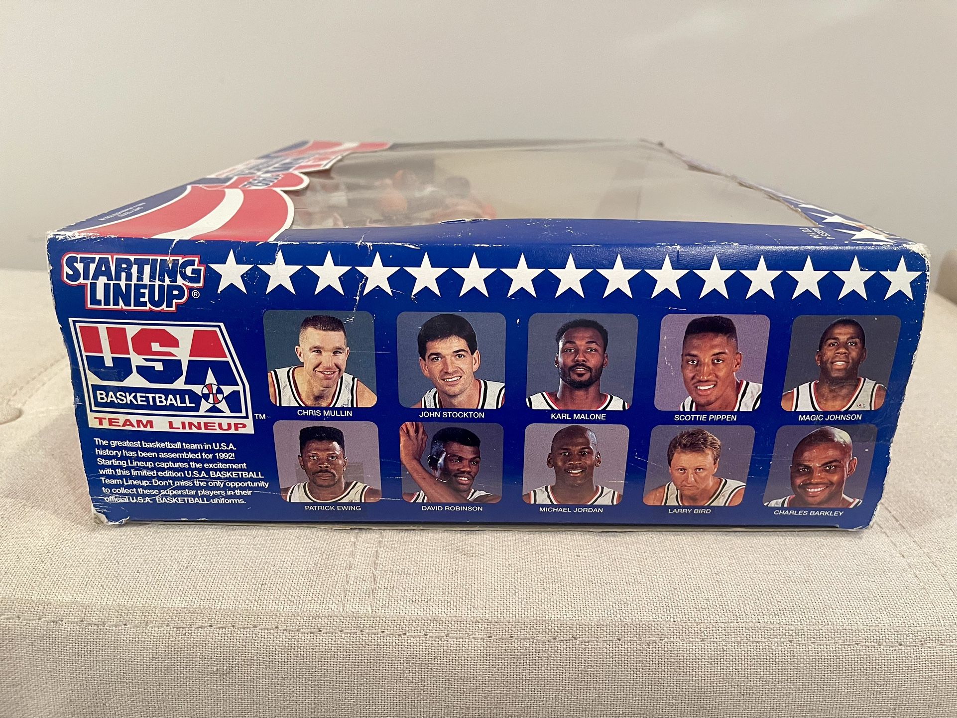 1992 Kenner Starting Lineup USA Basketball Olympic Dream Team Box