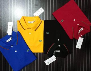 Men Lacoste Polo Shirts - Sizes S-XXL - Brand New!