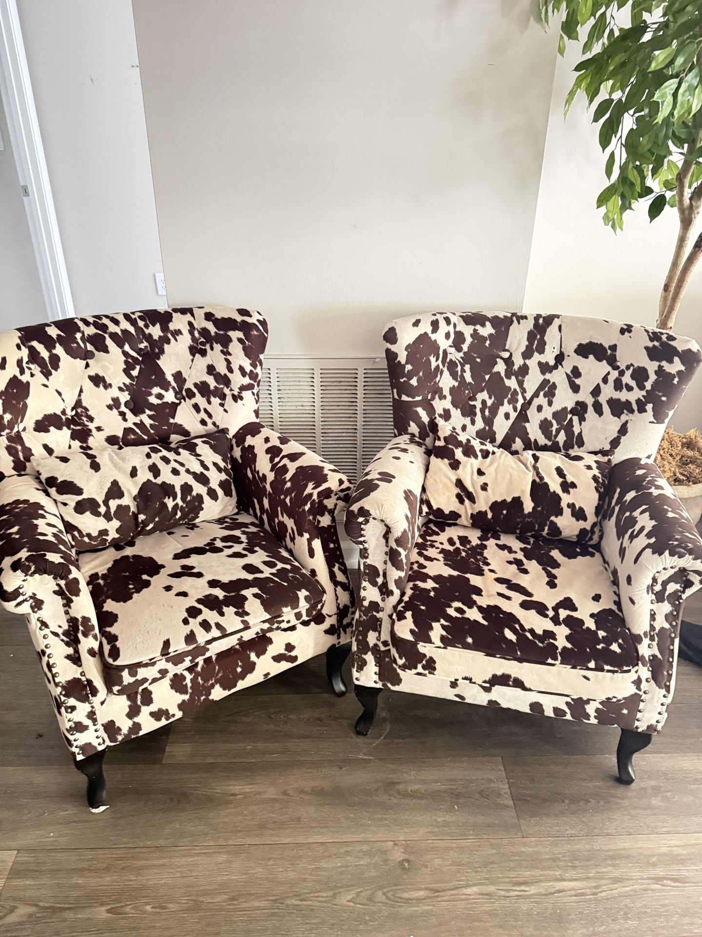 Cowhide Accent Chairs