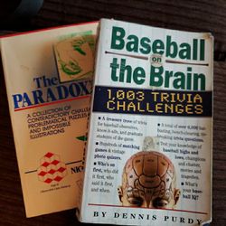 2 Books. Trivia And Puzzles 