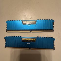 2 16gb RAM sticks 2800 MHz (32gb Total)