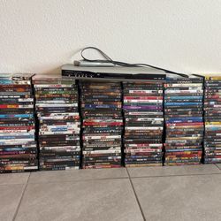 DVD Player & Movies Bundle