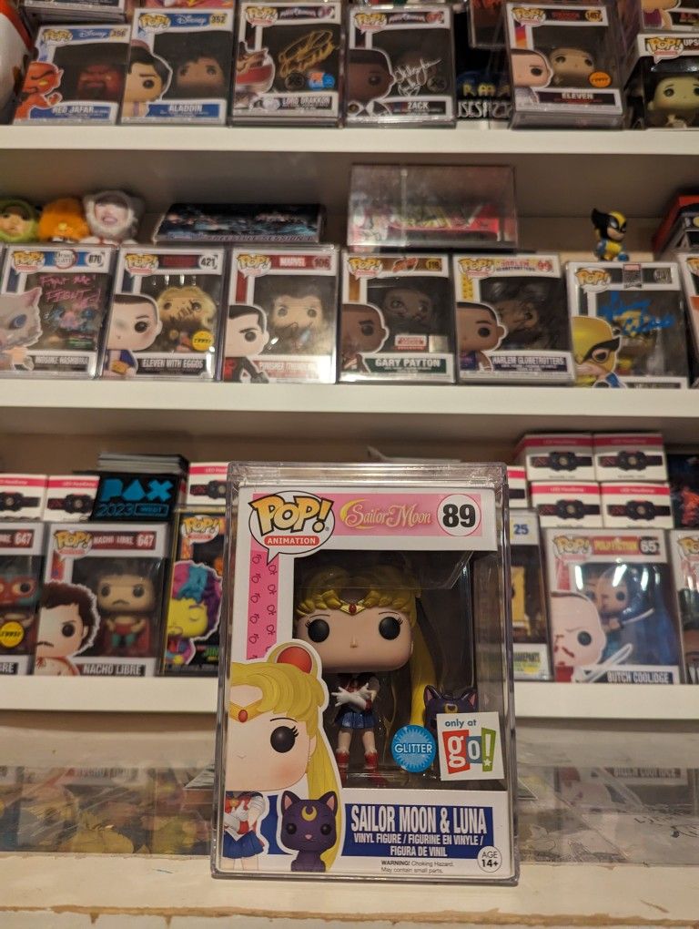 Sailor Moon & Luna Funko GLITTER