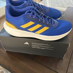 Men’s Adidas Runfalcon Sneakers (Only Worn One Time On Vacation)