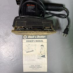 Black And Decker Finishing Sander
